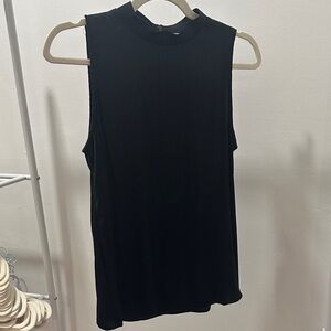 Elegant Black Sleeveless Top